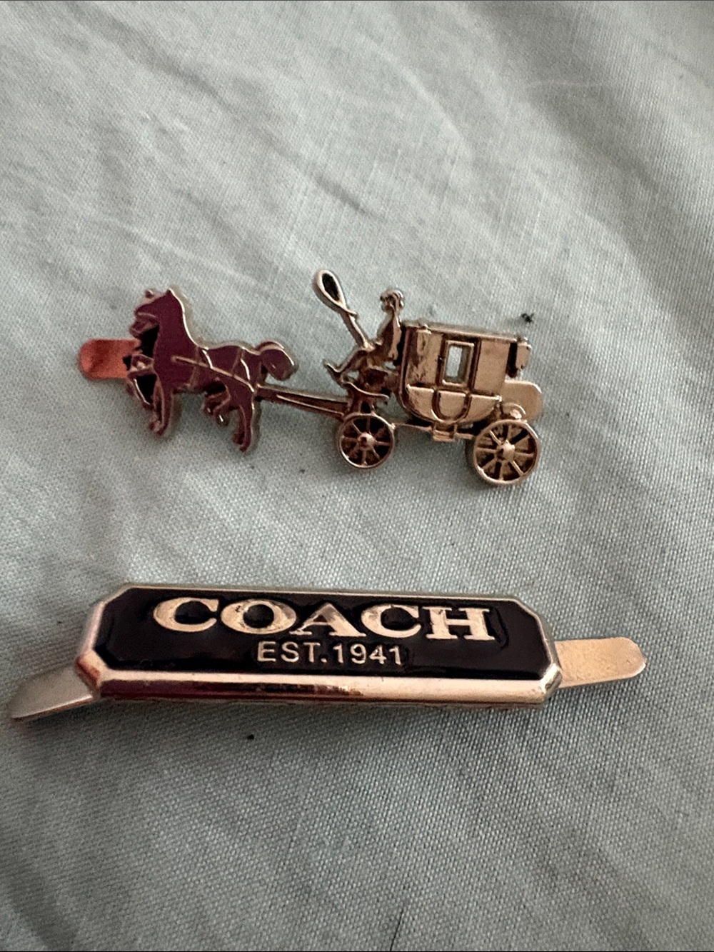Coach handbag  emblem set